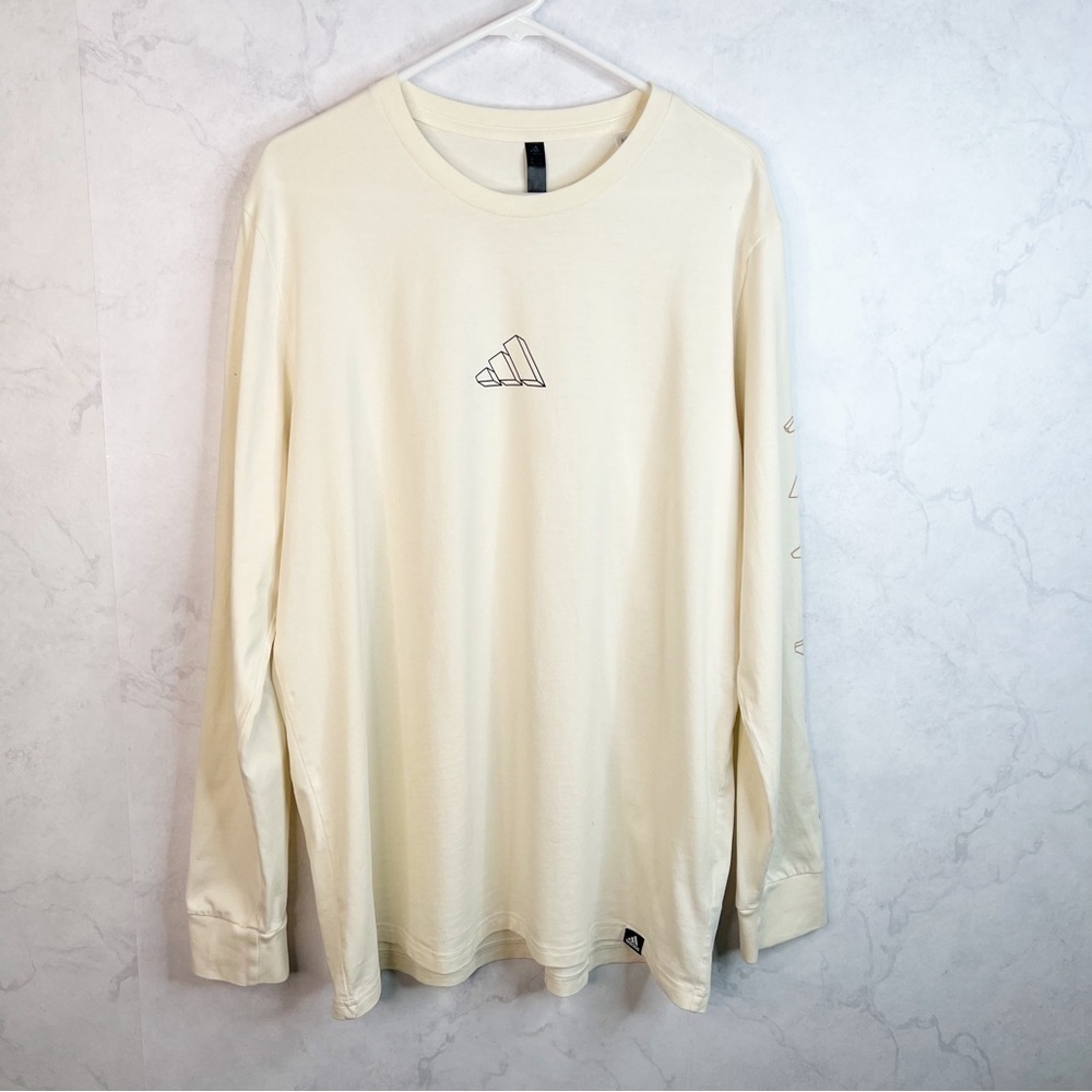 [Adidas] Long Sleeve Logo T-Shirt